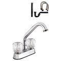 Belanger Belanger 2940WKIT Laundry Tub Faucet with Installation Kit & 2 Handles; Polished Chrome 2940WKIT